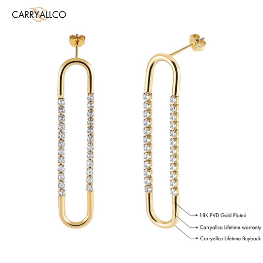 Carryallco Luminous Spring Statement Earrings