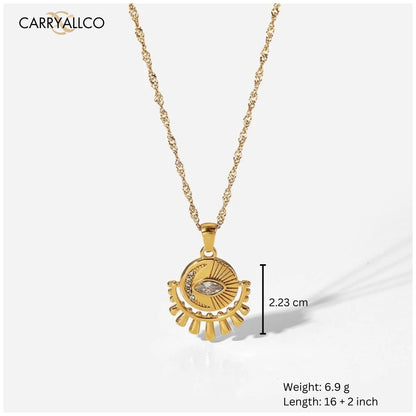 Carryallco Guardian Eye Pendant Necklace