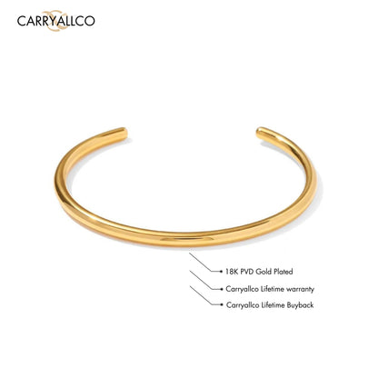 Carryallco Open Minimalist Cuff Bracelet