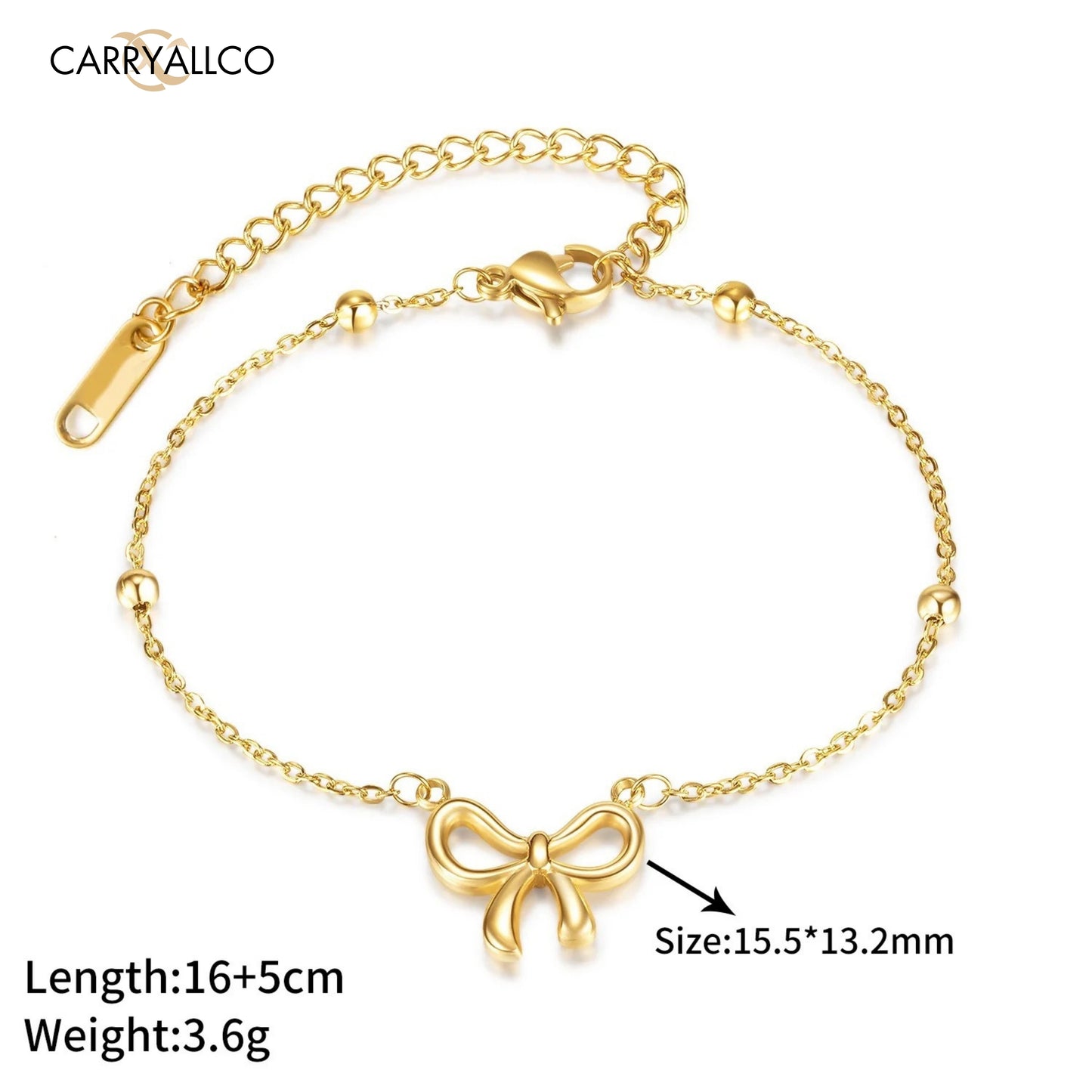 Minimalist Bow Accent Bracelet