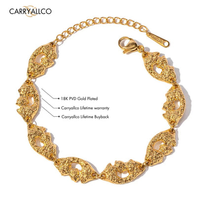 Carryallco Volcano Pattern Irregular Bracelet