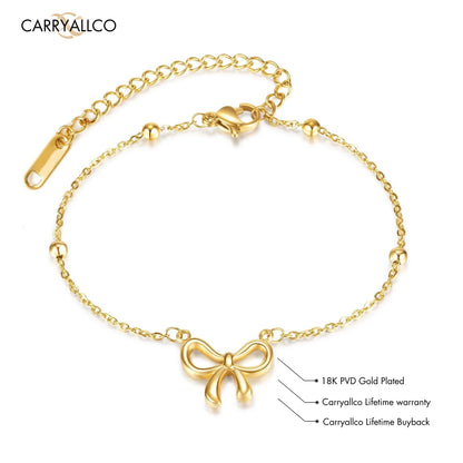 Carryallco Minimal Bow Bracelet