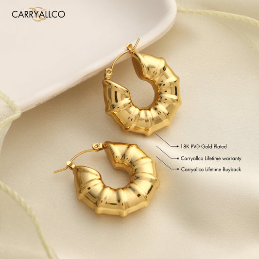 Carryallco Golden Bamboo Hoops