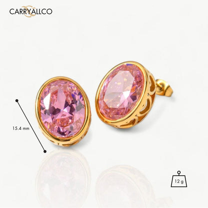 Carryallco Celestial Pink Sparkle Studs