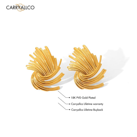 Carryallco Braided Weave Earring