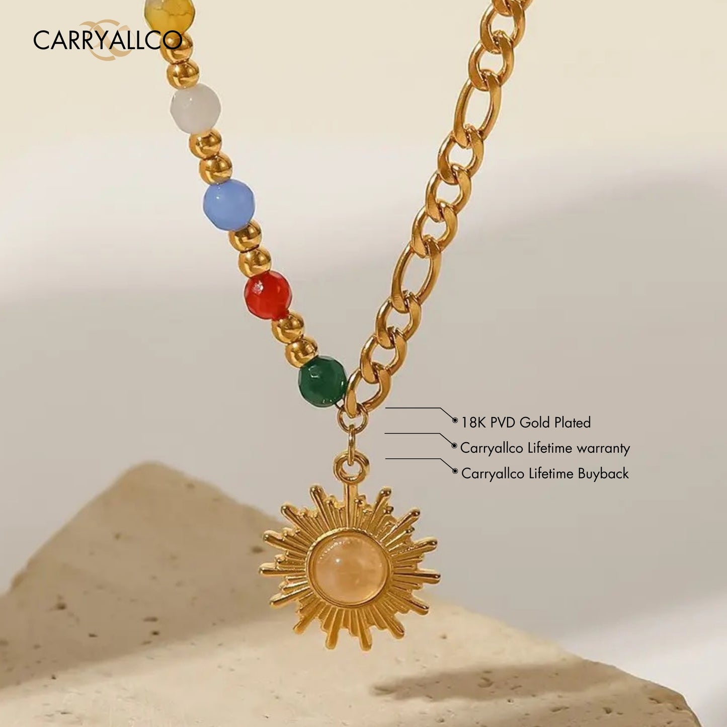 Carryallco Eternal Glow Opal Necklace