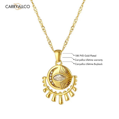 Carryallco Guardian Eye Pendant Necklace