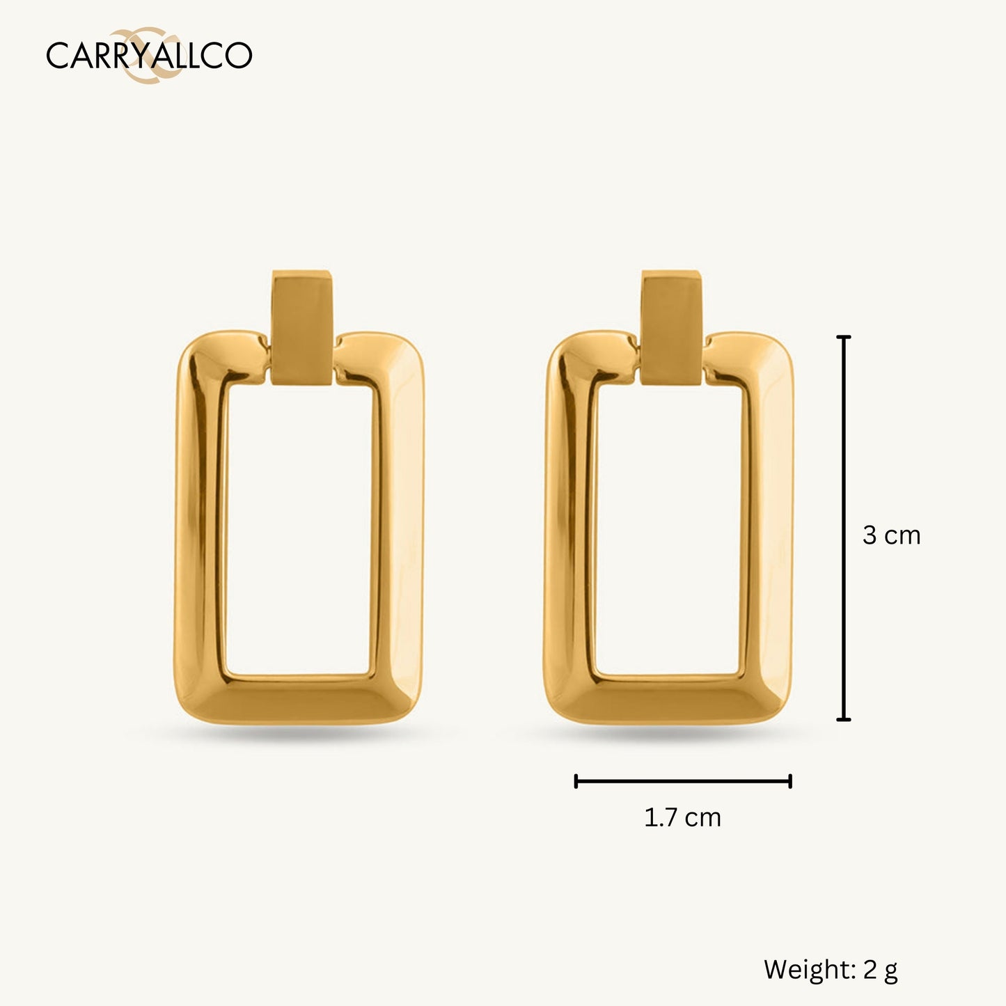 Carryallco Milano Minimalist Earrings