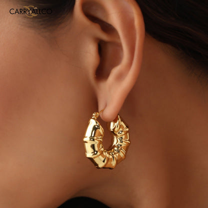 Carryallco Golden Bamboo Hoops