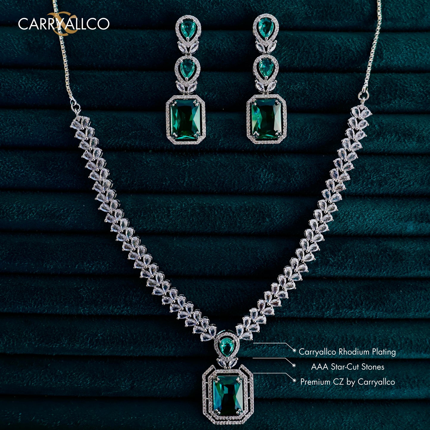 Carryallco Aqua Square Luxe Set