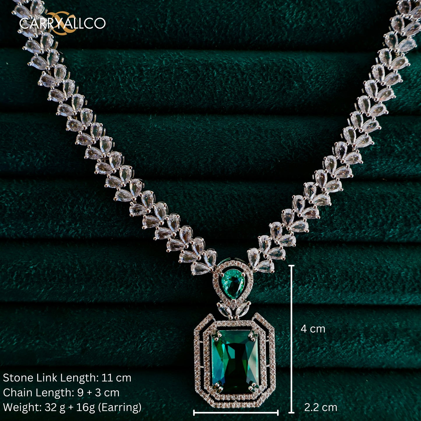 Carryallco Aqua Square Luxe Set