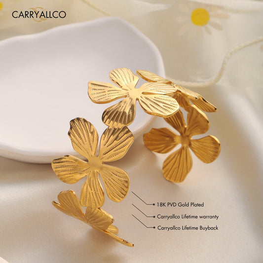 Carryallco Floral Elegance Cuff Bracelet