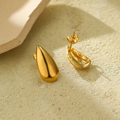 Carryallco Golden Dew Drop Earrings