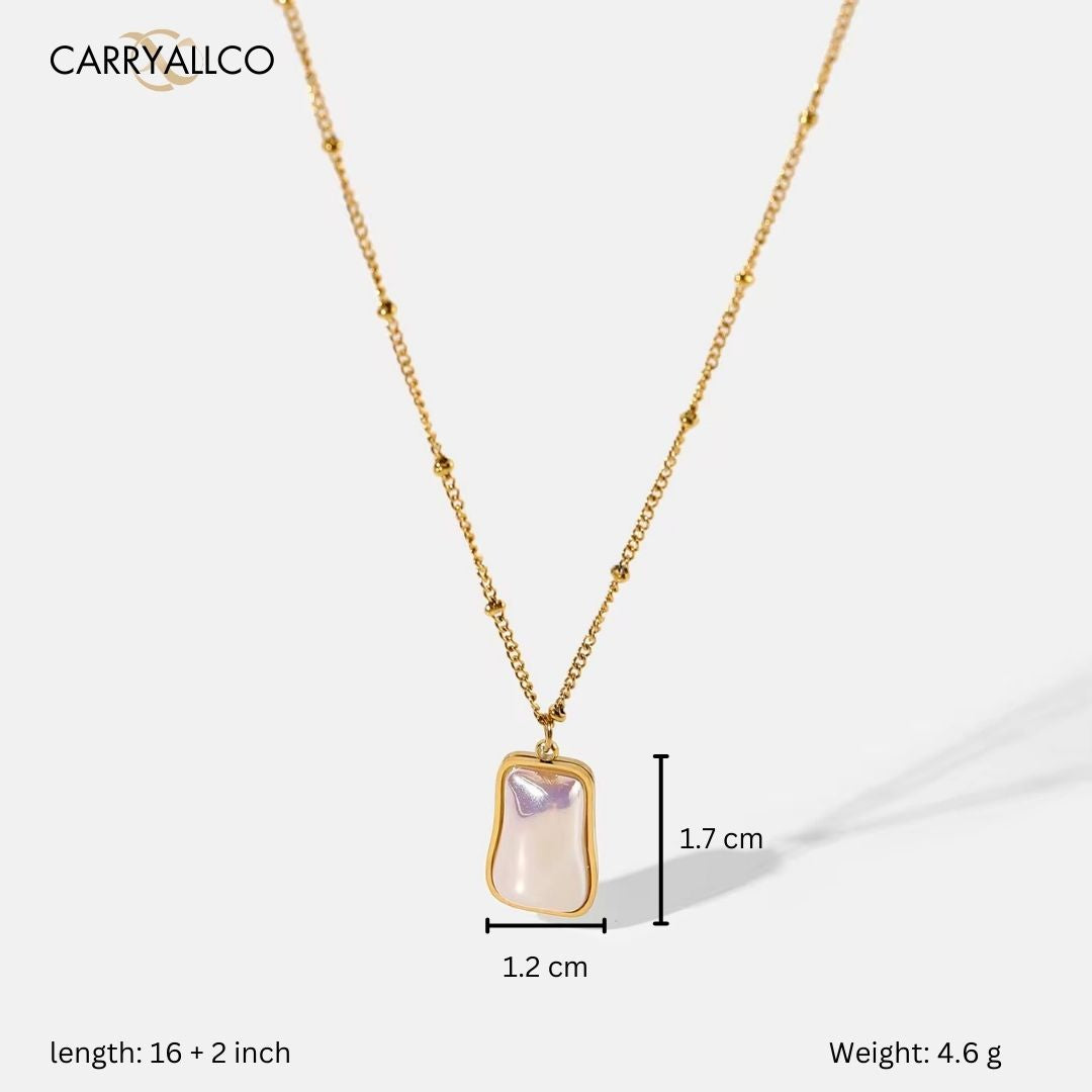 Carryallco Ivory Drift Pearl Necklace