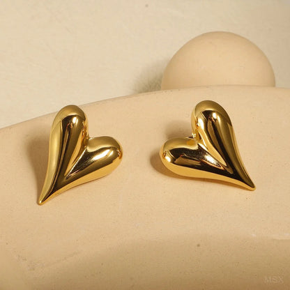 Carryallco Pure Love Heart Studs