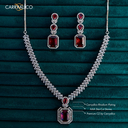 Carryallco Scarlet Square Luxe Set