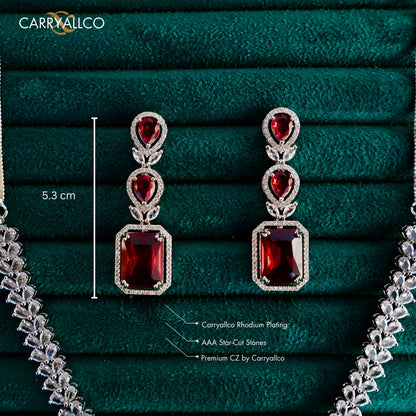 Carryallco Scarlet Square Luxe Set