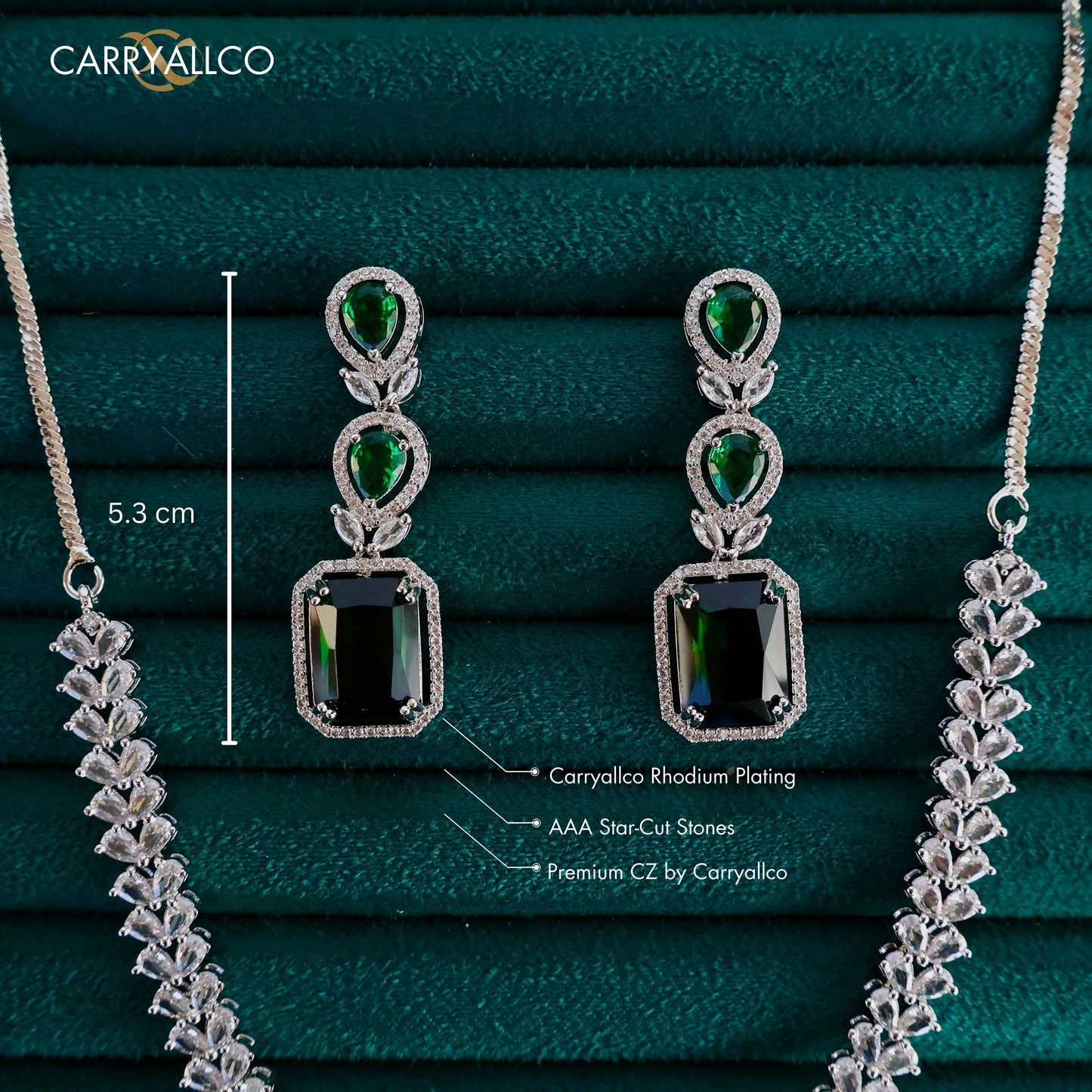 Carryallco Emerald Square Luxe Set