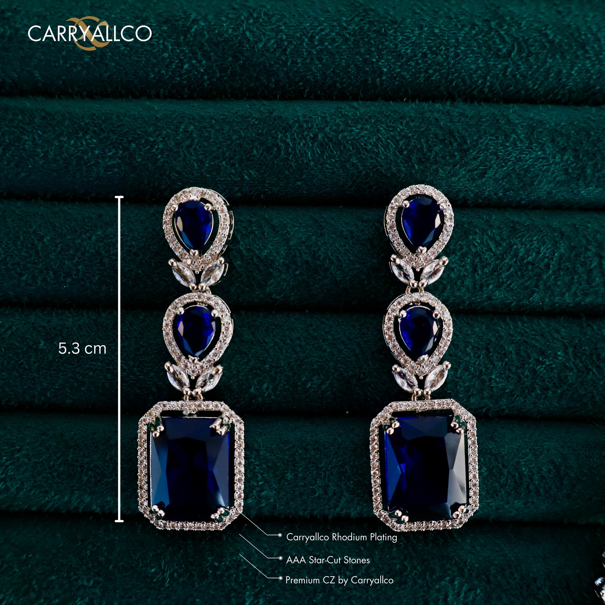 Carryallco Sapphire Square Luxe Set