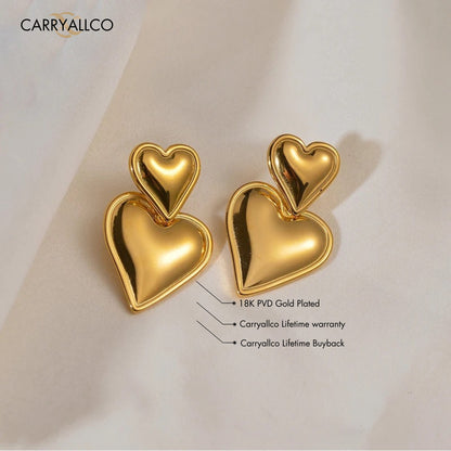 Carryallco Smooth Love Drop Earring