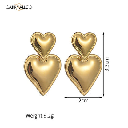 Carryallco Smooth Love Drop Earring