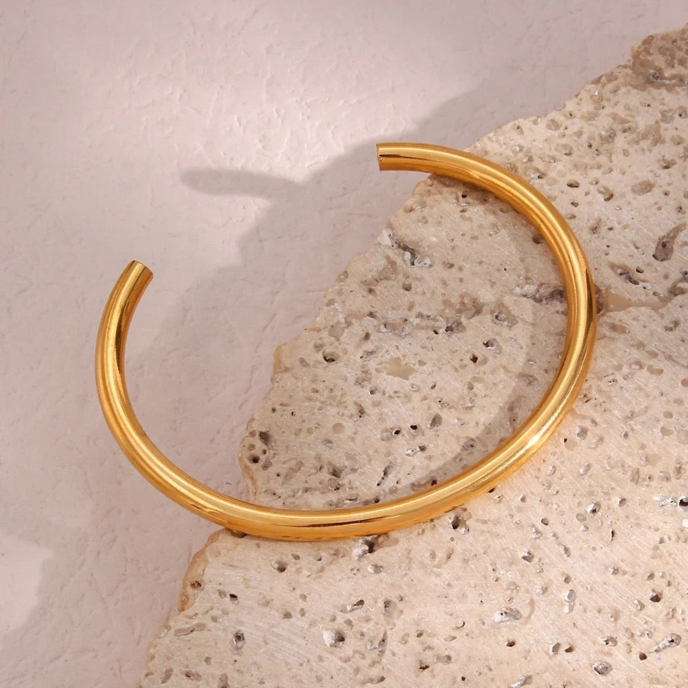 Open Minimalist Cuff Bracelet