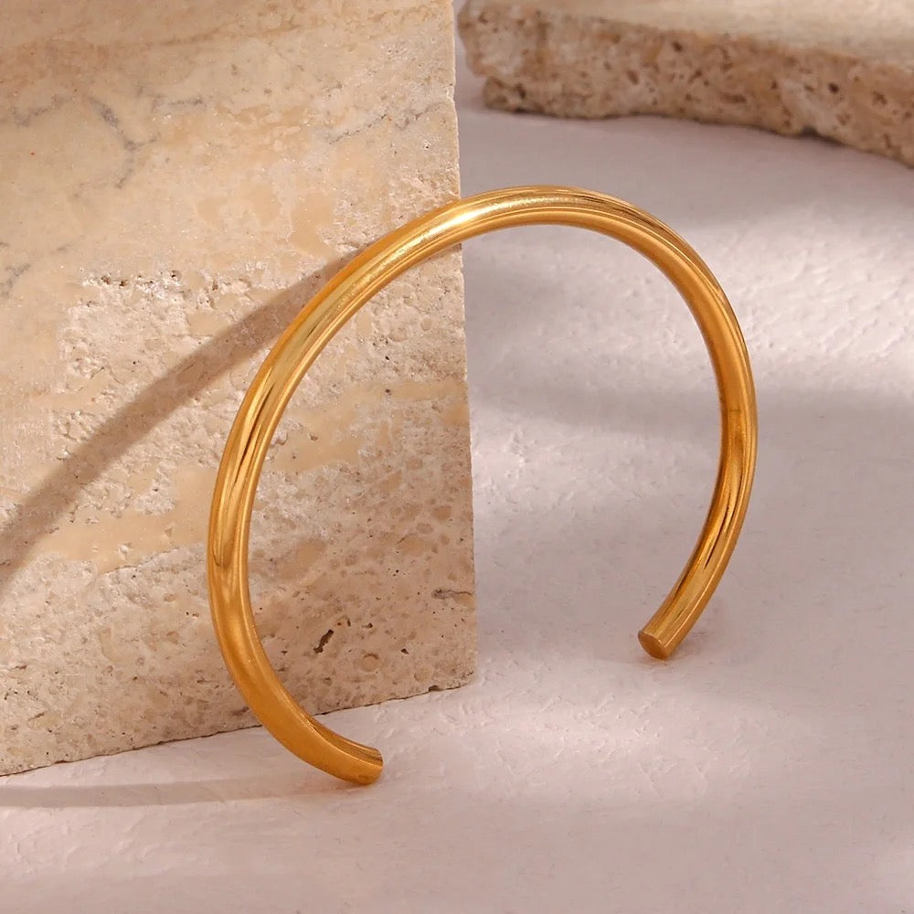 Open Minimalist Cuff Bracelet