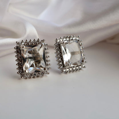 Carryallco Starlight Elegance Silver Studs