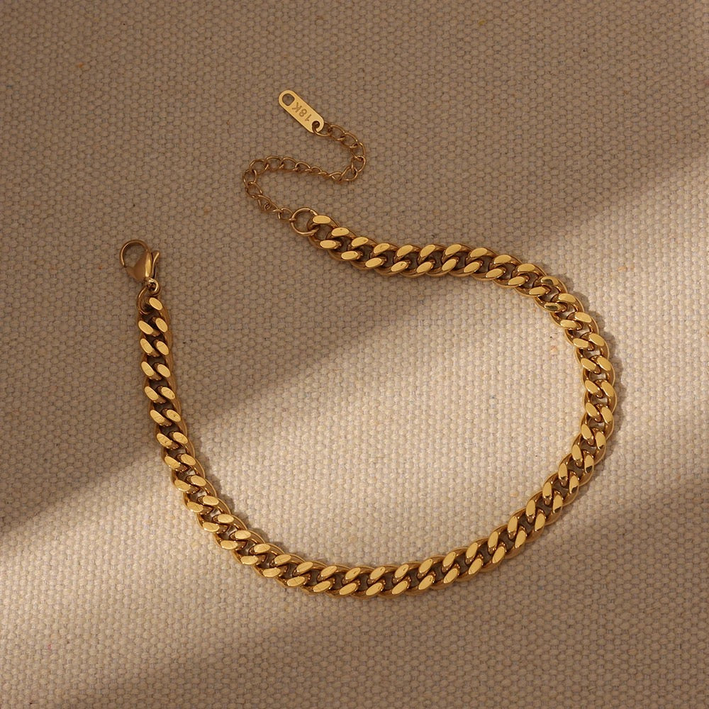 Carryallco Cuban Chain Bracelet