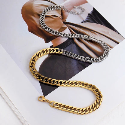 Carryallco Silver and Gold Linked Chain