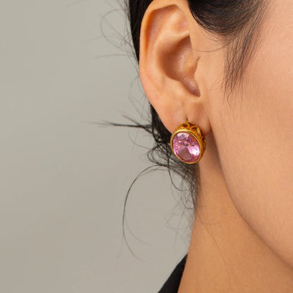 Carryallco Celestial Pink Sparkle Studs