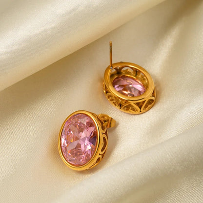 Carryallco Celestial Pink Sparkle Studs