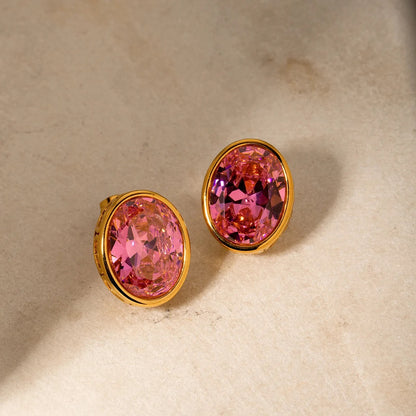 Carryallco Celestial Pink Sparkle Studs