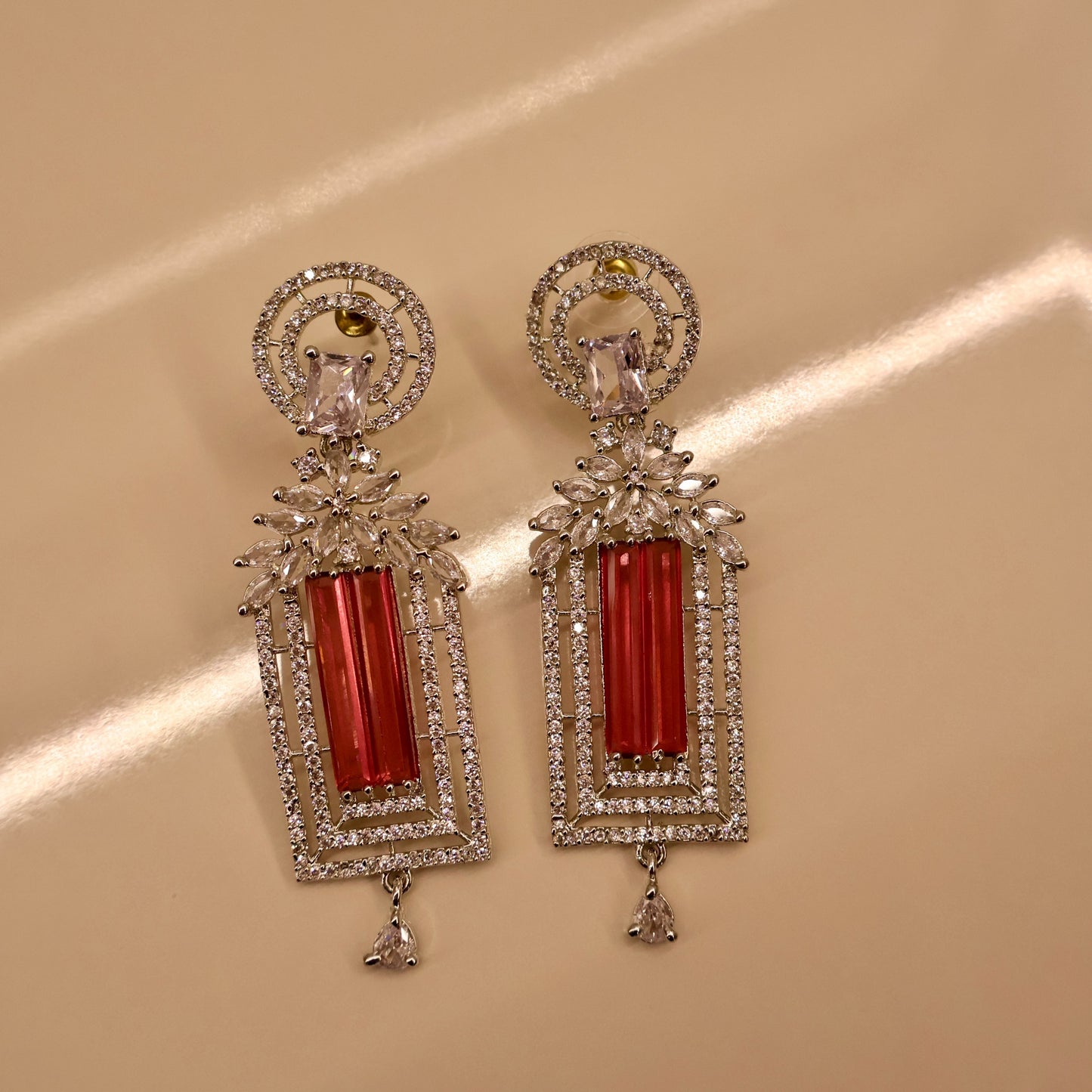 Carryallco Radiance Diamond Drop Earring