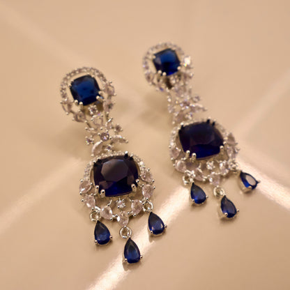 Carryallco Aurora Sapphire Radiance Earrings