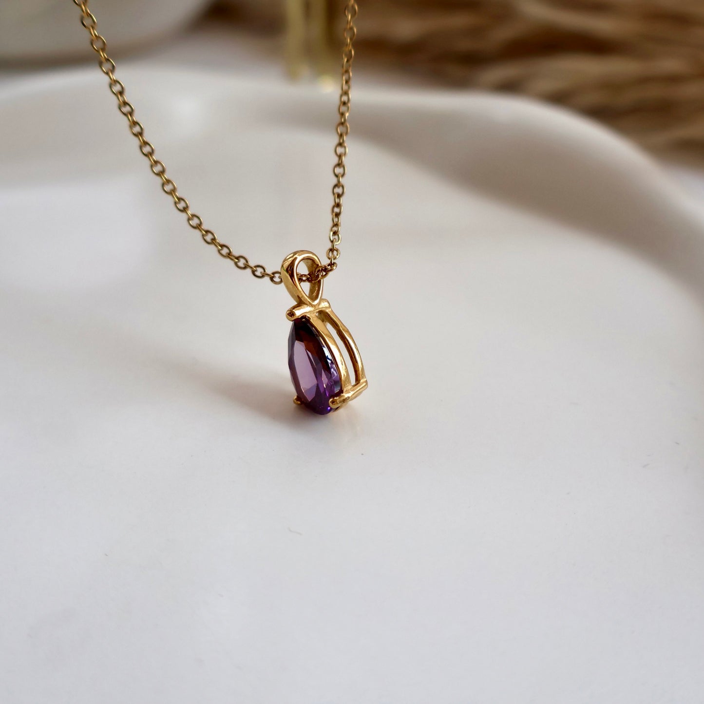 Carryallco Celestial Purple Stone Pendant