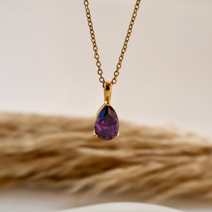 Carryallco Celestial Purple Stone Pendant