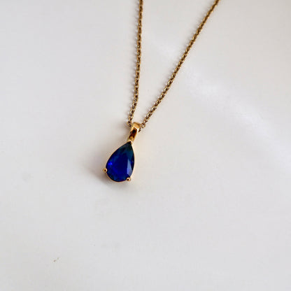 Carryallco Ethereal Blue Stone Pendant